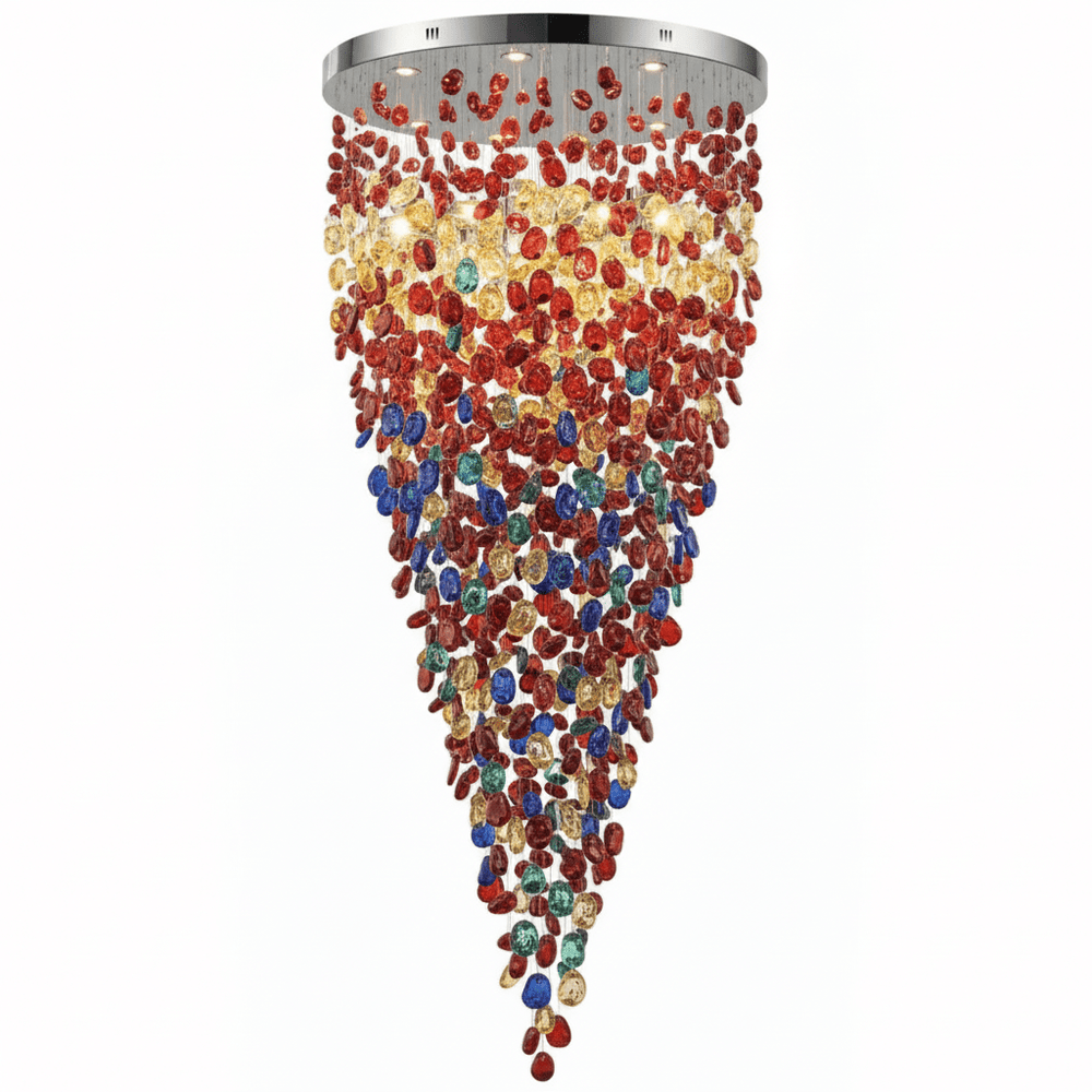 Crystal Stone Chandelier
