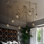 Industrial Spider Chandelier