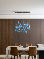 Ocean Drift Blown Glass Customize Chandelier