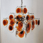 Mazzega Vistosi Glass Chandelier