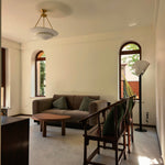 Pleated Fan Floor Lamp