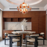 Mazzega Vistosi Glass Chandelier