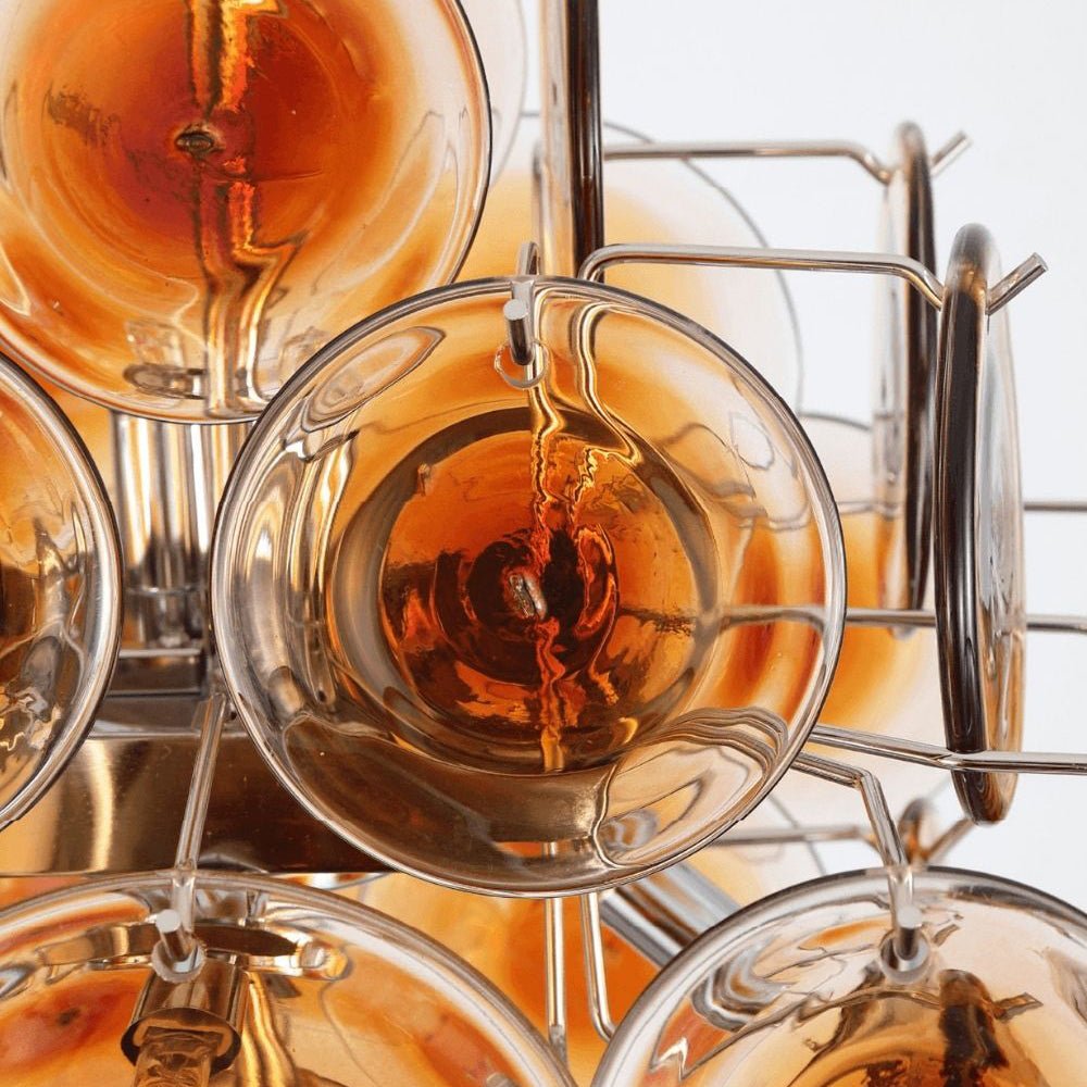 Mazzega Vistosi Glass Chandelier