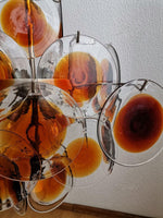 Mazzega Vistosi Glass Chandelier