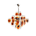 Mazzega Vistosi Glass Chandelier