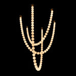 Pearl Glass Necklace Balls Chandelier