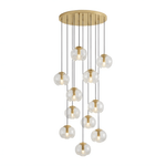 Wave Pendant Light – Modern Curved Glass Ceiling Fixture