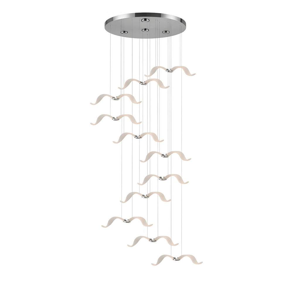 Large Seagull Chandelier
