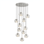 Wave Pendant Light – Modern Curved Glass Ceiling Fixture