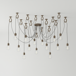 Industrial Spider Chandelier