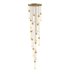 Alabaster Tala Brass Pendant Lamp