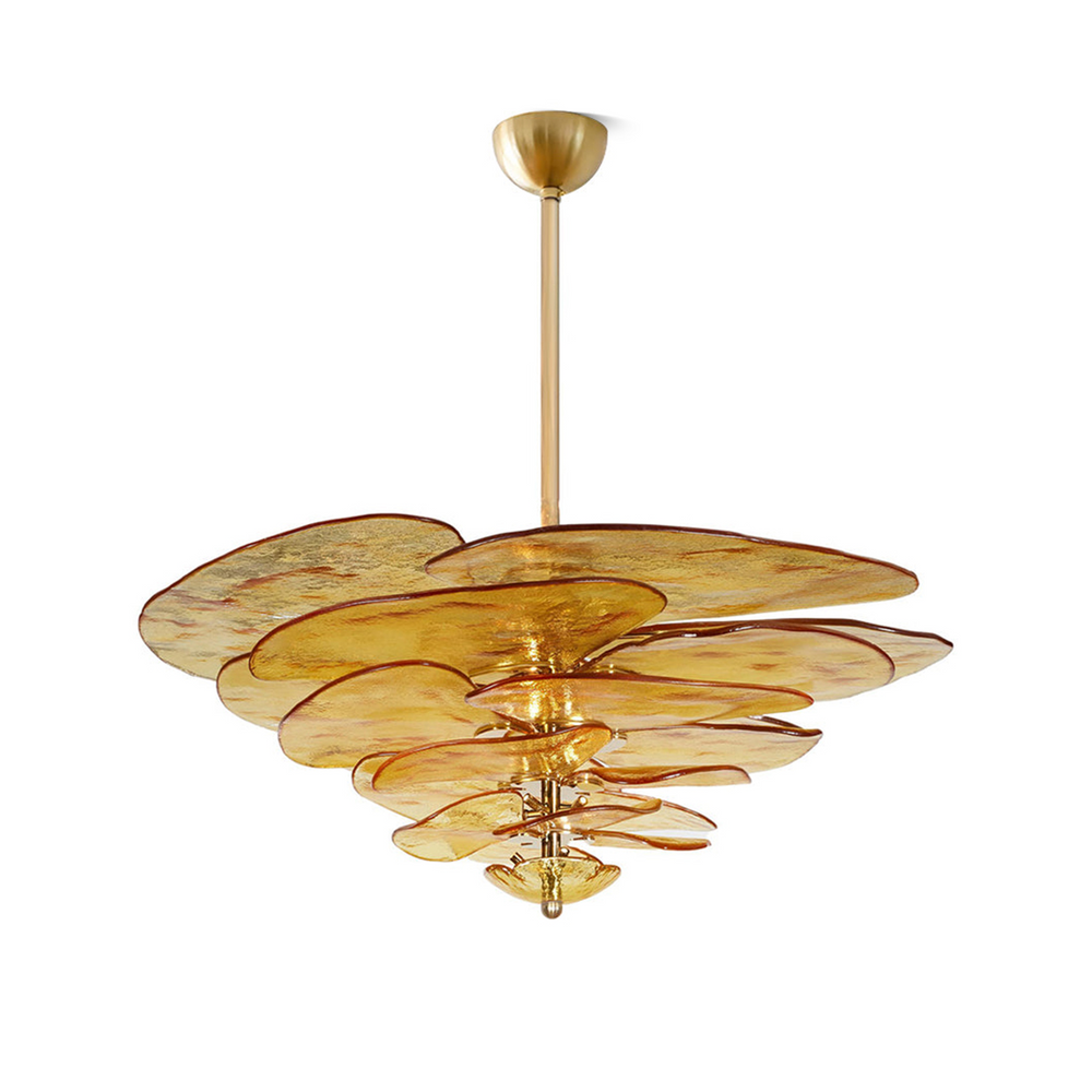 Petals Glass Chandelier