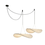Tense Silk Pendant Light