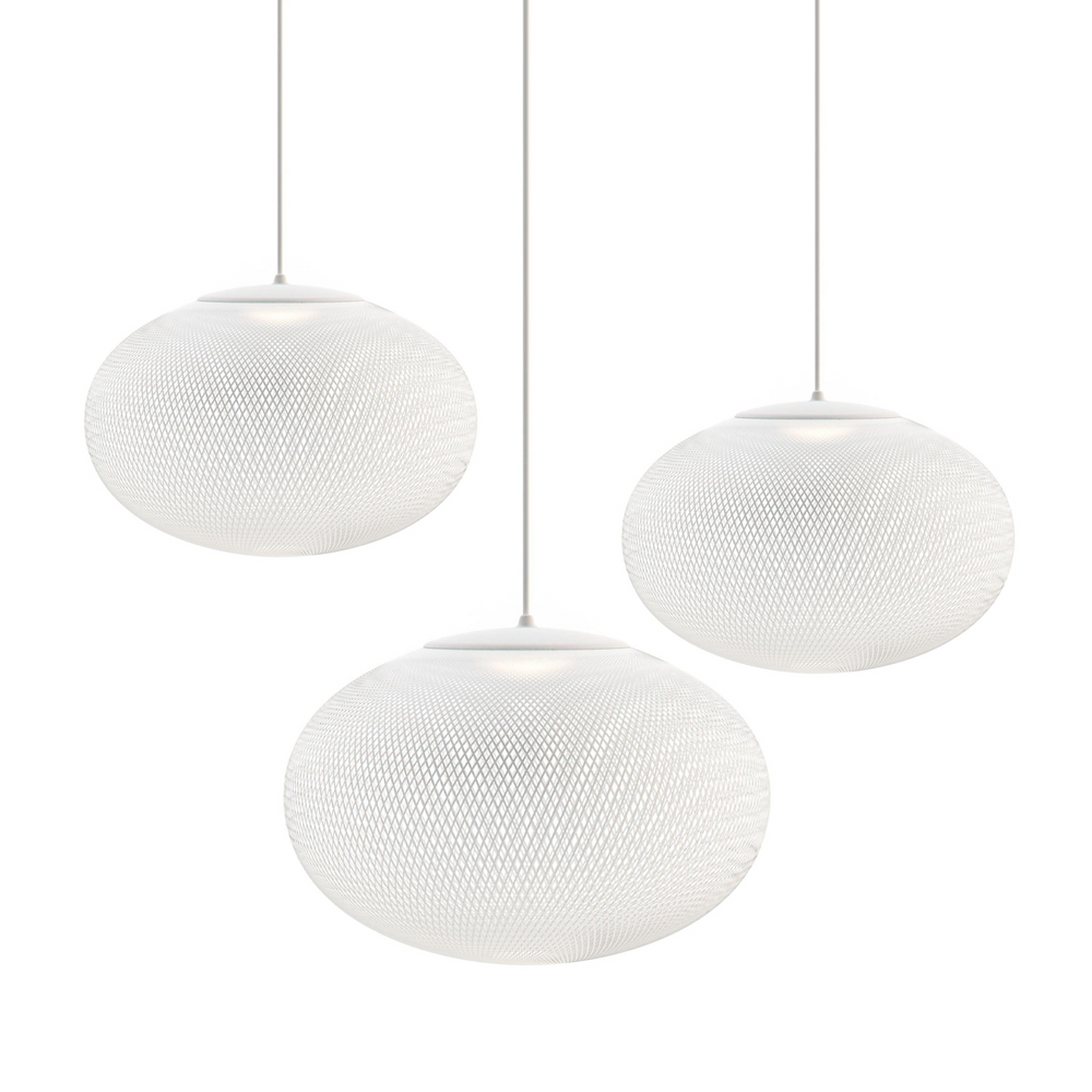 Metallic Meshwork Pendant Lamp