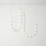 Acrylic Pearl Necklace Chandelier