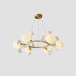 Gingko Orb Chandelier