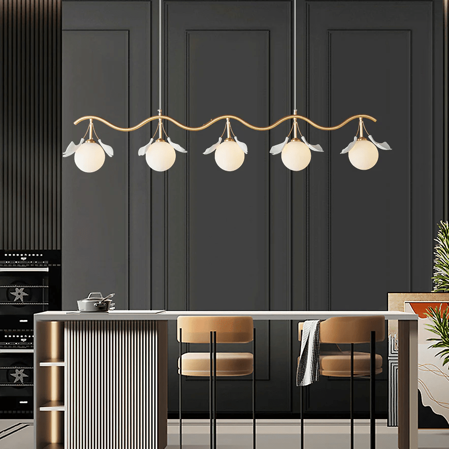 Gingko Orb Chandelier