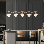 Gingko Orb Chandelier