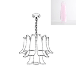 Glass Leaf Chandelier