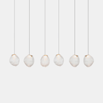 Liquid Glass Stone Pendant Light