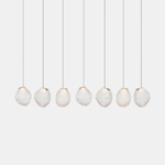 Liquid Glass Stone Pendant Light
