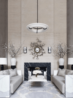 Carve Alabaster Pendant Light