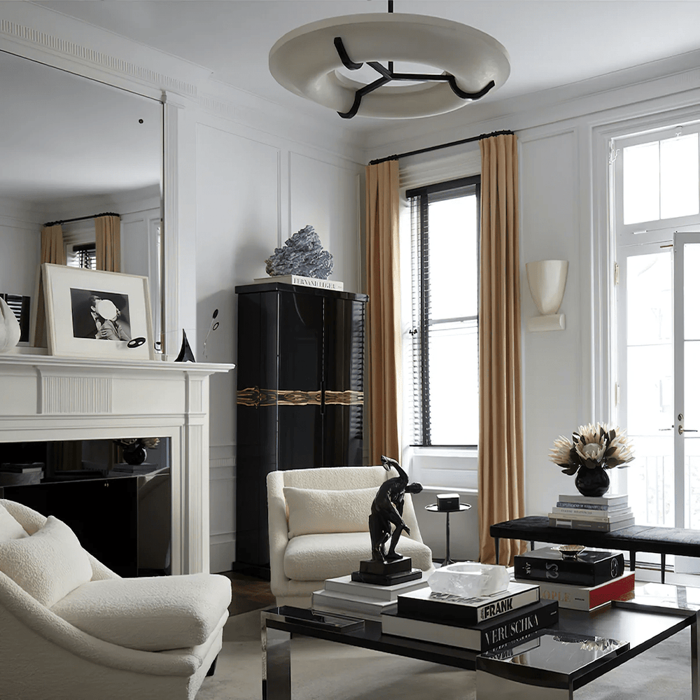 Carve Alabaster Pendant Light