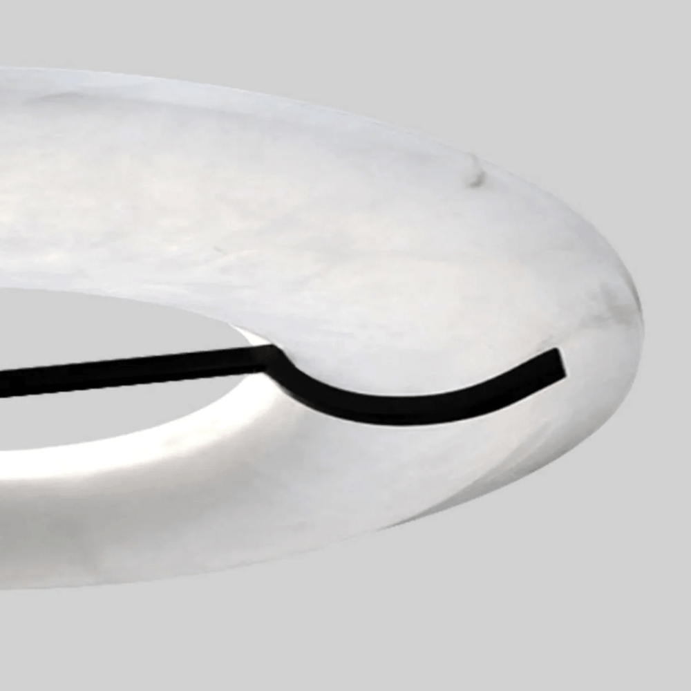 Carve Alabaster Pendant Light