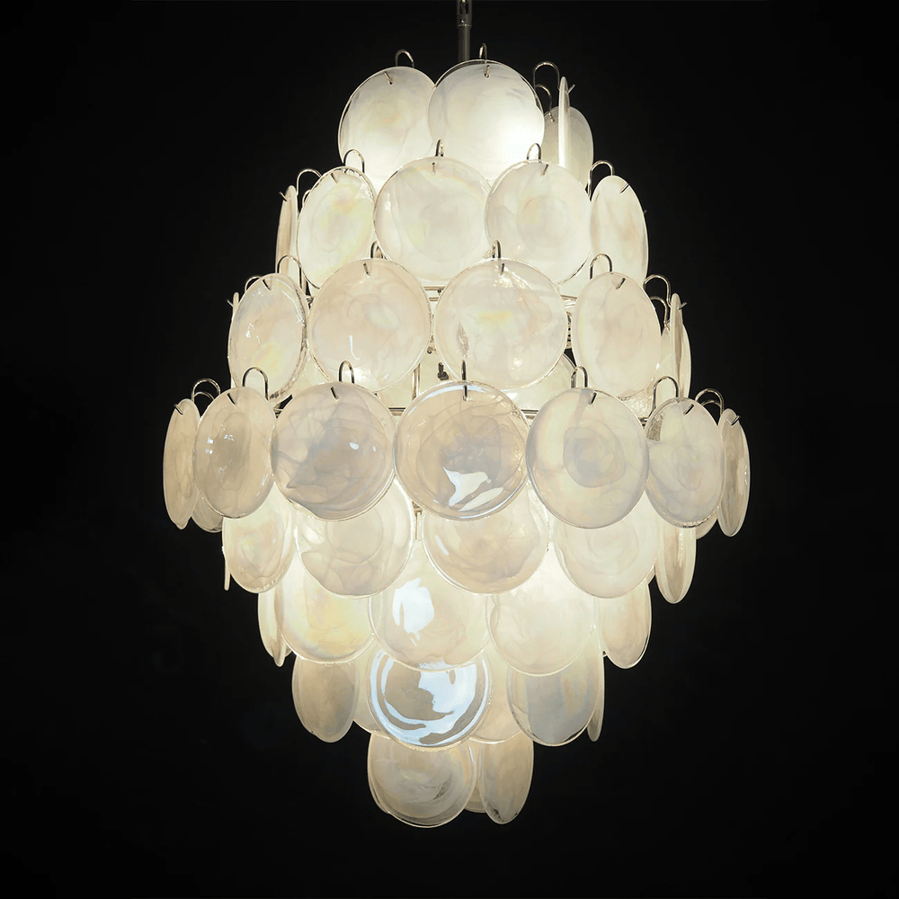 Rosa Glass Chandelier