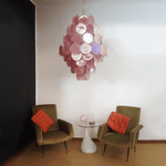 Rosa Glass Chandelier
