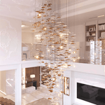 Tidal Art Glass Chandelier