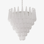 Grid Glass Waterfall Chandelier