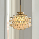 Teardrops Shell Chandelier