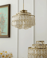 Teardrops Shell Chandelier