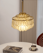 Teardrops Shell Chandelier
