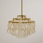 Teardrops Shell Chandelier