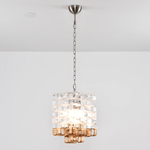 Glass Poliarte Interlocking Chandelier
