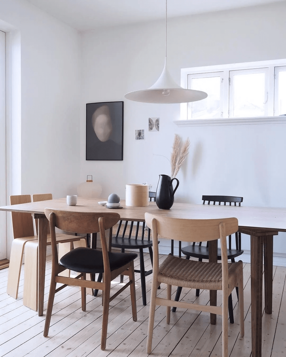 Semi Swag Pendant Light