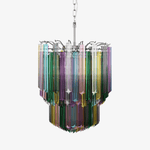 Prismatic Glass Colorful Chandelier