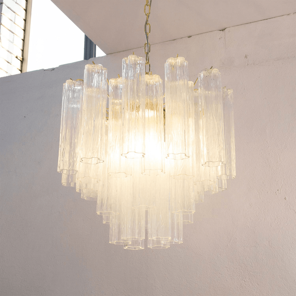 Glass Tubes Chandelier