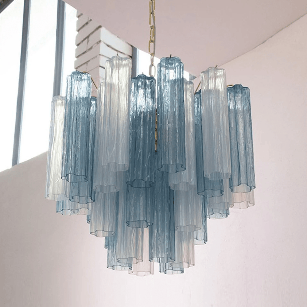 Glass Tubes Chandelier