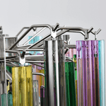 Prismatic Glass Colorful Chandelier