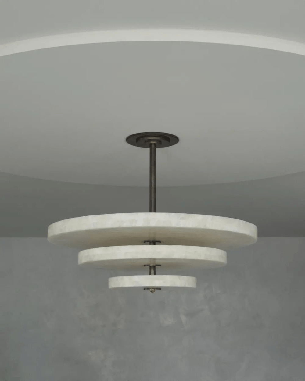 Ice Queen Alabaster Chandelier