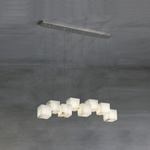 Alabaster Box Chandelier