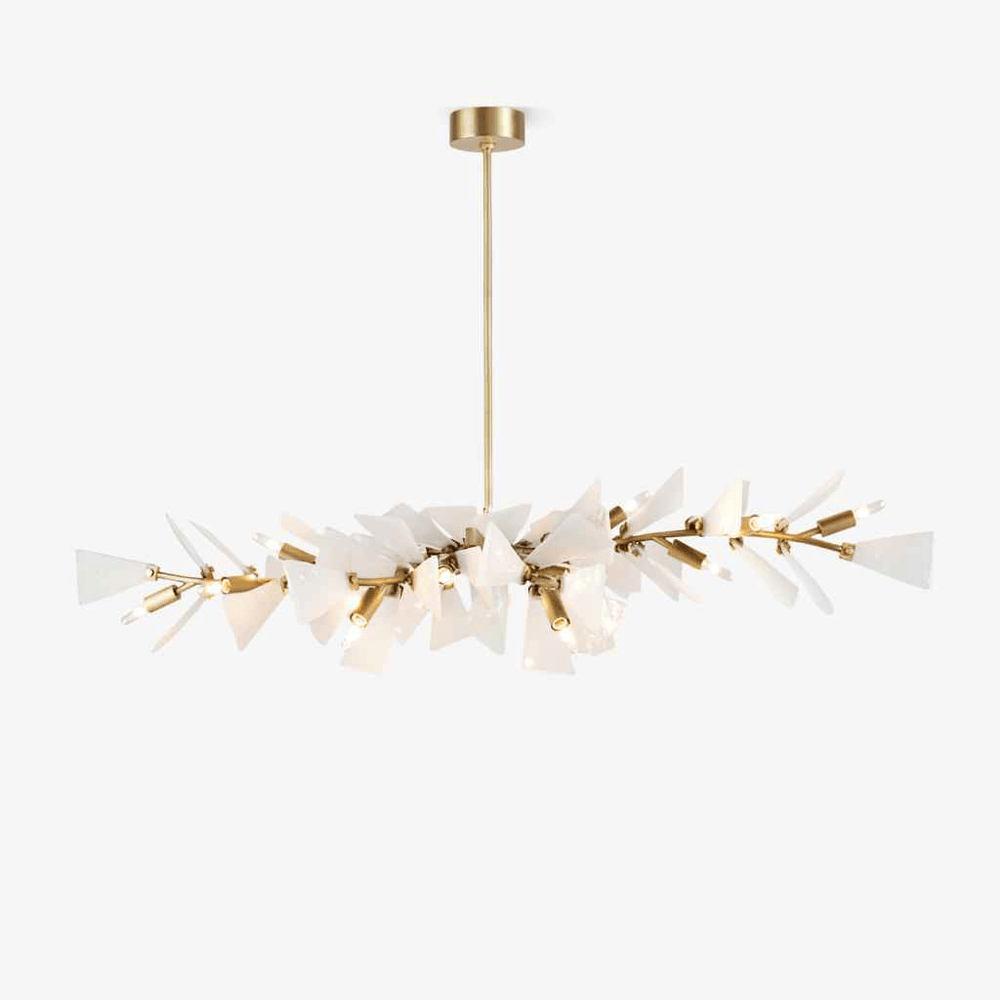 Valkyrie Sculptural Shard Chandelier