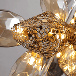 Modern Art Glass Crystal Chandelier