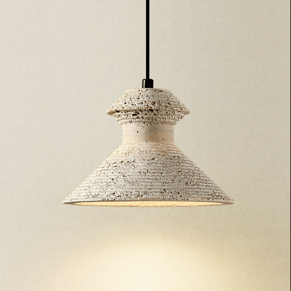 Eira Travertine Pendant Light