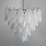 Glass Teardrop Chandelier