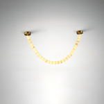 Alabaster Pearl Necklace Chandelier