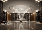 Pearl Curtain Customize Chandelier